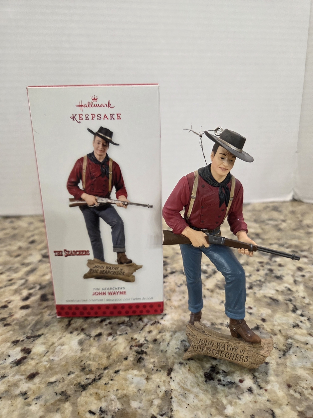 Hallmark Keepsake The Searchers John Wayne Christmas Ornament Cowboy Western NEW
